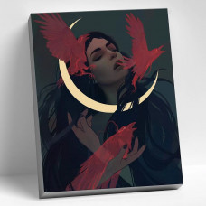 Картина по номерам 40х50 Dragon age