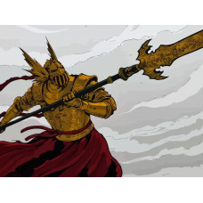 Картина по номерам Бруталити Игра Elden ring 8963 Г на холсте 30 x 40