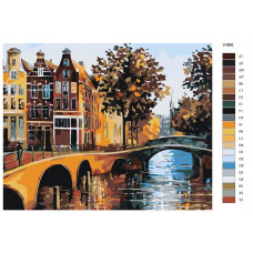 Живопись по номерам BRUSHES-PAINTS Осенняя палитра