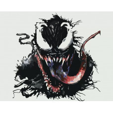 Картина по номерам «Веном: Арт», venom-003