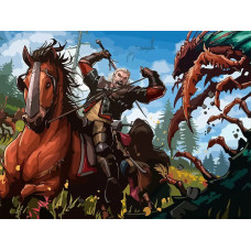 Картина по номерам Бруталити Игра Ведьмак 8208 Г на холсте 30x40 Картина по номерам Бруталити Игра Ведьмак 8208 Г на холсте 30x40