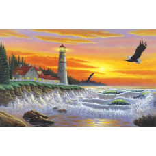Картина по номерам Royal & Langnickel Путеводный свет, 28x39