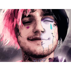 Живопись по номерам Бруталити музыка Lil Peep - 8696 Г