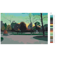 Живопись по номерам BRUSHES-PAINTS Репродукция Эдварда Хоппера-Центральный парк Живопись по номерам BRUSHES-PAINTS Репродукция Эдварда Хоппера-Центральный парк