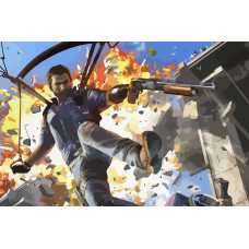 Картина по номерам Бруталити Just cause 1 см