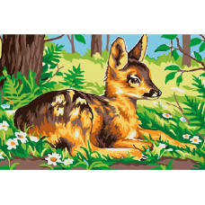 Картина по номерам Paintboy Оленeнок, 20x30