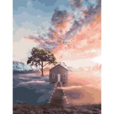 Картина по номерам Paintboy  PK 41058 Туманное утро 40*50