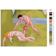 Живопись по номерам BRUSHES-PAINTS Репродукция картины - Нимфа и сатир. Художник Анри Матисс Живопись по номерам BRUSHES-PAINTS Репродукция картины - Нимфа и сатир. Художник Анри Матисс