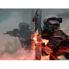Картина по номерам Бруталити Настольная игра Cyberpunk Red 6887 Г на холсте 30 x 40 Картина по номерам Бруталити Настольная игра Cyberpunk Red 6887 Г на холсте 30 x 40