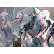 Картина по номерам Бруталити Игра Lineage 2 8612 Г на холсте 30x40