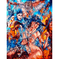 Живопись по номерам Paintboy Маскарад 40x50