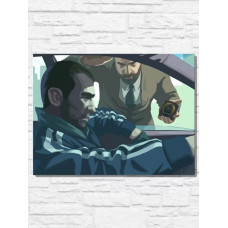 Картина по номерам Бруталити Игра Grand Theft Auto 9430 Г на холсте 30x40 Картина по номерам Бруталити Игра Grand Theft Auto 9430 Г на холсте 30x40