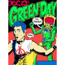 Живопись по номерам Бруталити Музыка Green Day Билли Джо Армстронг - 7698 В