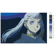 Живопись по номерам BRUSHES-PAINTS Аниме Черный клевер 2 (Black Clover ). Ноэль Сильва (Noelle Silva) Живопись по номерам BRUSHES-PAINTS Аниме Черный клевер 2 (Black Clover ). Ноэль Сильва (Noelle Silva)