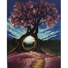 Картина по номерам Paintboy Сплетение ветвей, 40x50