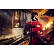 Картина по номерам Бруталити Prey астронавт 3 см