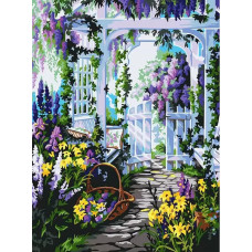 Картина по номерам Белоснежка Райский аромат, 30x40