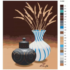 Картина по номерам BRUSHES-PAINTS Натюрморт Художник Артур Сарон Сарнофф W696 40x50 см Картина по номерам BRUSHES-PAINTS Натюрморт Художник Артур Сарон Сарнофф W696 40x50 см