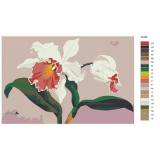 Живопись по номерам BRUSHES-PAINTS Репродукция картины - Каттлея. Художник Артур Сарон Сарнофф Живопись по номерам BRUSHES-PAINTS Репродукция картины - Каттлея. Художник Артур Сарон Сарнофф