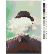 Живопись по номерам BRUSHES-PAINTS В голове туман