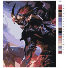 Живопись по номерам BRUSHES-PAINTS Mobile Legends: ХАНЗО