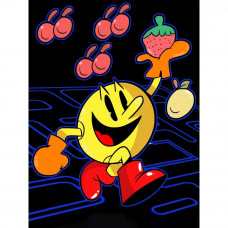 Картина по номерам Бруталити Pac-man детская 4 на холсте 40x30