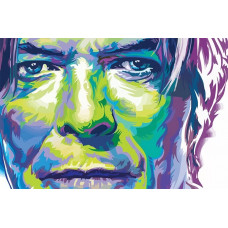 Картина по номерам Бруталити Музыка Dawid Bowie Дэвид Боуи 6380 Г 60x40 см