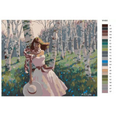 Живопись по номерам BRUSHES-PAINTS Репродукция Картины - Женский Образ. Xудожник Артур Сарон Сарнофф Живопись по номерам BRUSHES-PAINTS Репродукция Картины - Женский Образ. Xудожник Артур Сарон Сарнофф