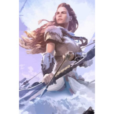 Картина по номерам Бруталити Игра Horizon Zero Dawn 8916 В на холсте 60 x 40
