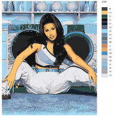 Картина по номерам BRUSHES-PAINTS Z220_70x90