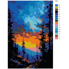 Живопись по номерам BRUSHES-PAINTS Таинственный лес Живопись по номерам BRUSHES-PAINTS Таинственный лес