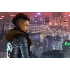 Картина по номерам Бруталити Cyberpunk Red 6888 Г 60x40 см