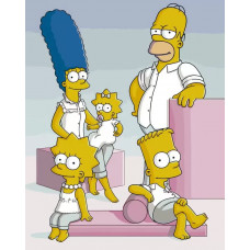 Картина по номерам Артвентура «Simpsons Симпсоны: Семья в белом», 02ART4050SIMPS15 Картина по номерам Артвентура «Simpsons Симпсоны: Семья в белом», 02ART4050SIMPS15