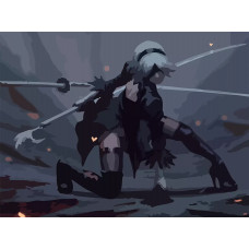 Живопись по номерам Бруталити Игра Nier Automata 5851