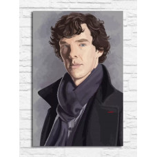 Живопись по номерам Бруталити Шерлок Sherlock - 9022 В