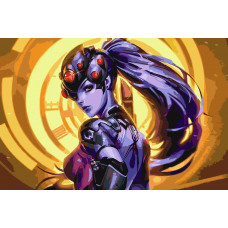 Картина по номерам Красиво Красим Overwatch - Роковая вдова 2, 40 х 50 см