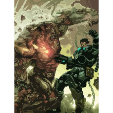 Живопись по номерам Бруталити игра Gears of war - 8606 В