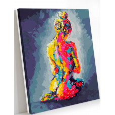 Картина по номерам на холсте Art on Canvas Изящная фигура AC009 40х50