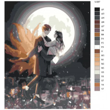 Картина по номерам BRUSHES-PAINTS Сериал Дорама История девятихвостого лиса 40x50 см Картина по номерам BRUSHES-PAINTS Сериал Дорама История девятихвостого лиса 40x50 см
