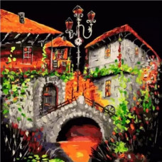 Картина по номерам Paintboy Original Скоро полночь, 40x40 см