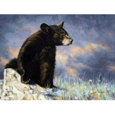 Картина по номерам Paintboy Бурый медведь, 30x40