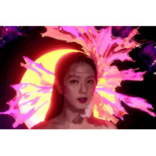 Живопись по номерам Бруталити BLACKPINK Kpop Jisoo - 941