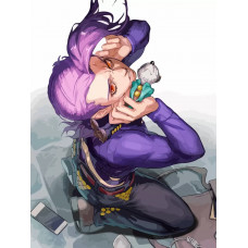 Картина по номерам Бруталити Аниме JOJO 8925 В на холсте 30x40