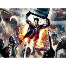 Картина по номерам Бруталити Dead rising 1 зомби 1 на холсте 40x30