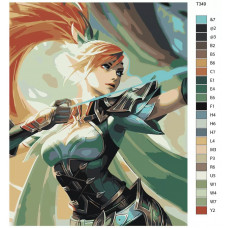 Живопись по номерам BRUSHES-PAINTS Mobile Legends: МИЯ