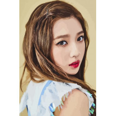 Картина по номерам Бруталити Red velvet kpop Джой 9 на холсте 60 x 40