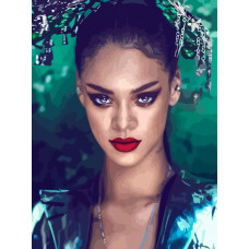 Картина по номерам Бруталити Rihanna 227 на холсте 40x30