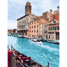 Живопись по номерам Paintboy Катер 40x50
