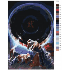Картина по номерам BRUSHES-PAINTS Z690_600x900