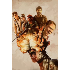 Живопись по номерам Бруталити игра Last of Us - 6561 В